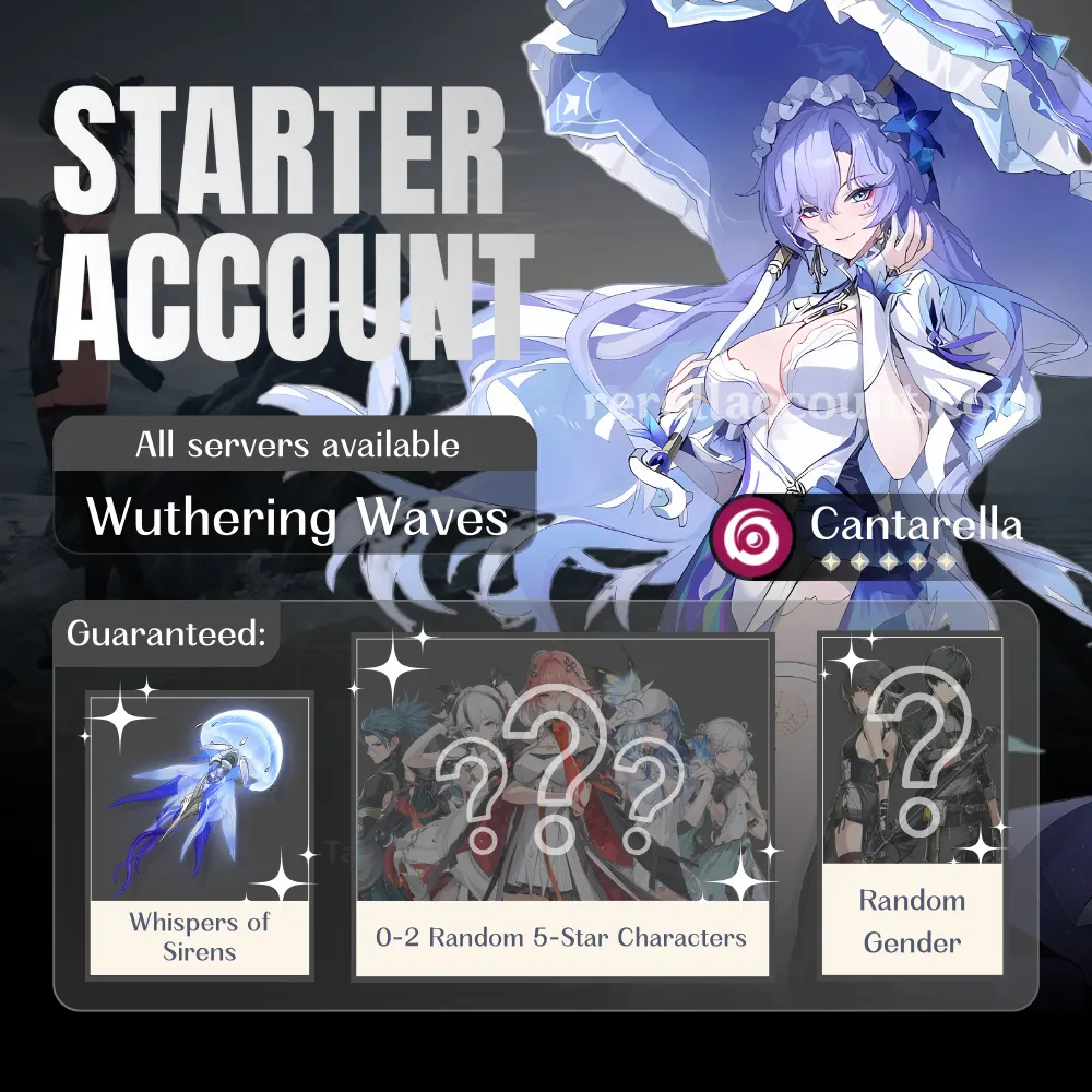 Cantarella WuWa Starter Account