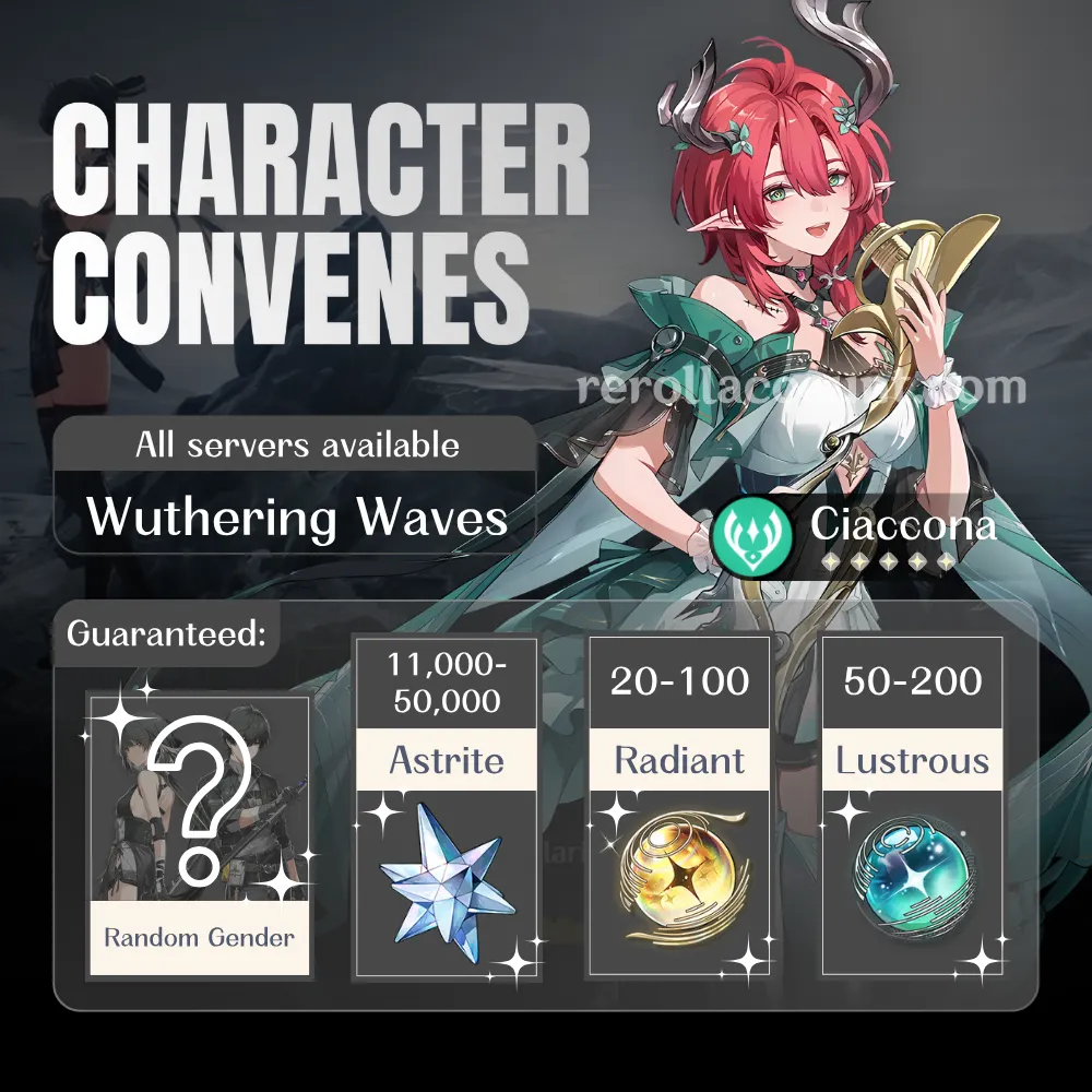 Ciaccona WuWa Account: Ciaccona with 50,000+ Astrite