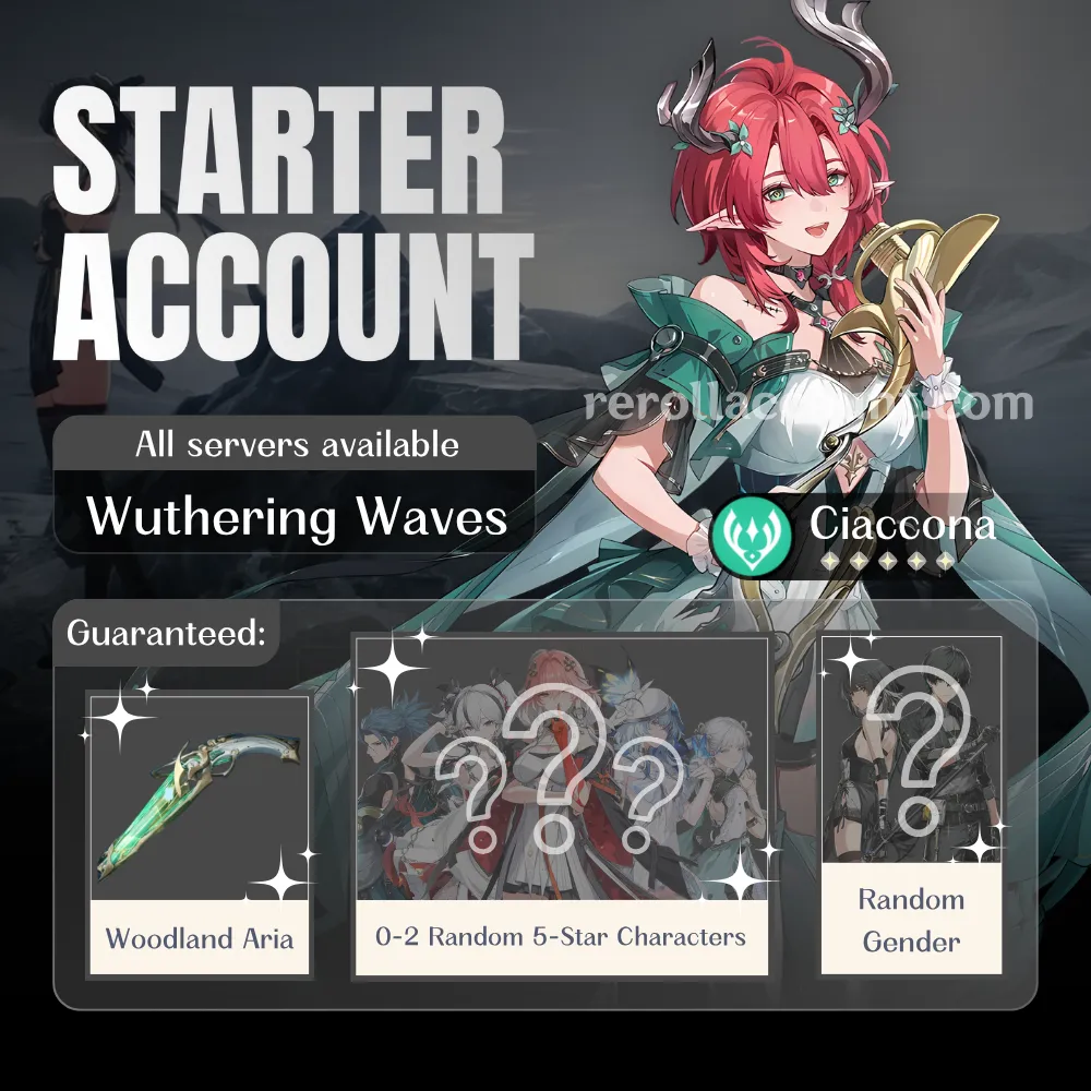 Ciaccona WuWa Starter Account