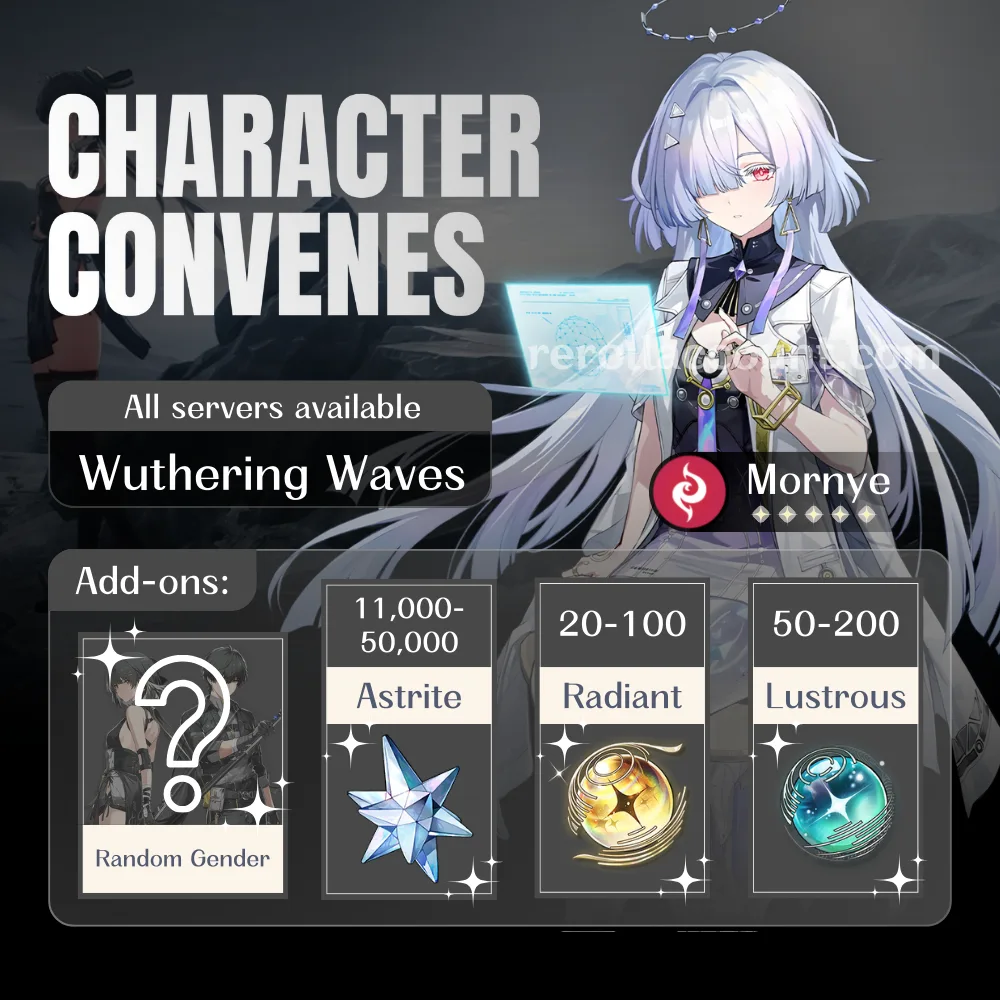 Mornye WuWa Account: Mornye with 50,000+ Astrite