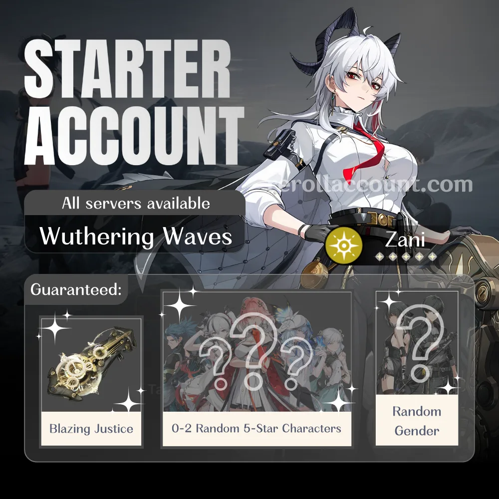 Zani WuWa Starter Account