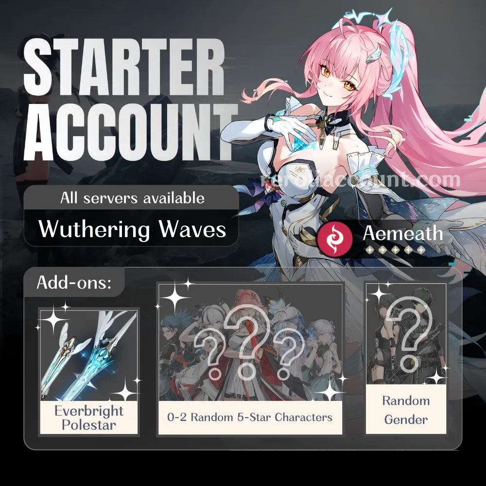 Aemeath WuWa Starter Account
