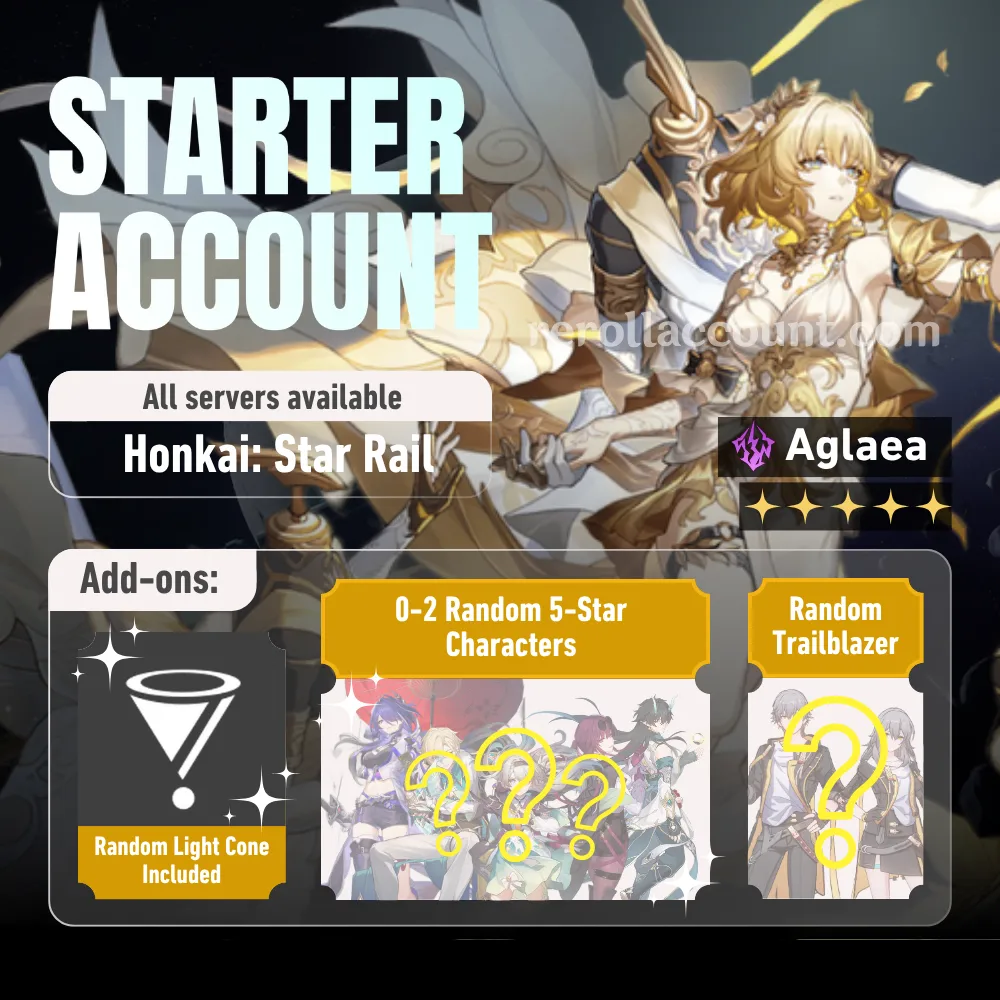 Aglaea HSR Starter Account