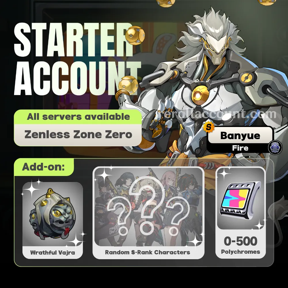 Banyue Zenless Zone Zero Starter Account