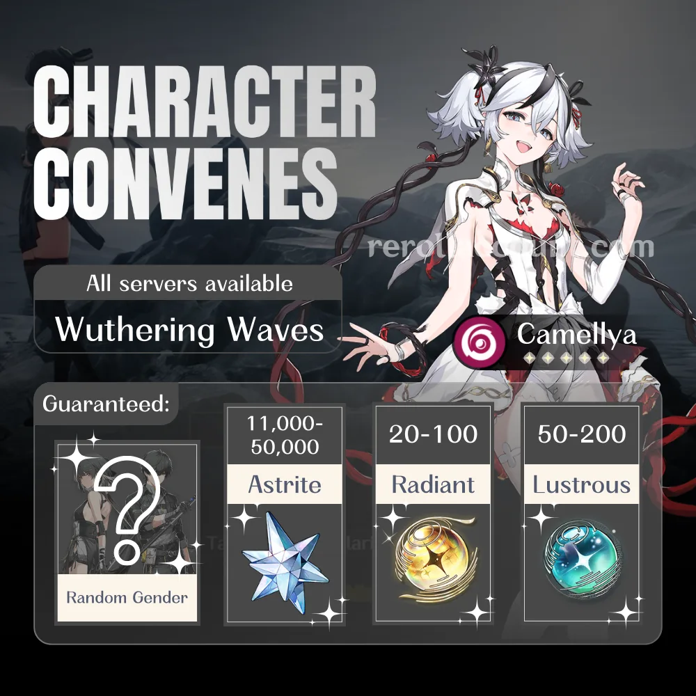 Camellya WuWa Account: Camellya with 50,000+ Astrite