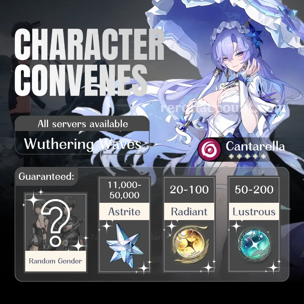 Cantarella WuWa Account: Cantarella with 50,000+ Astrite