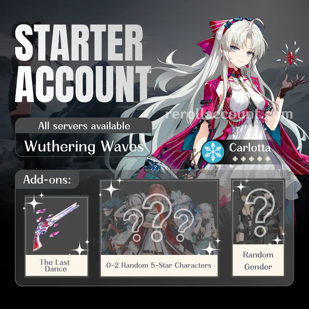 Carlotta WuWa Starter Account