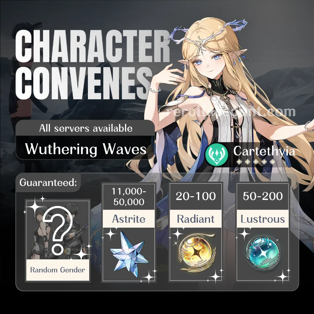 Cartethyia WuWa Account: Cartethyia with 50,000+ Astrite