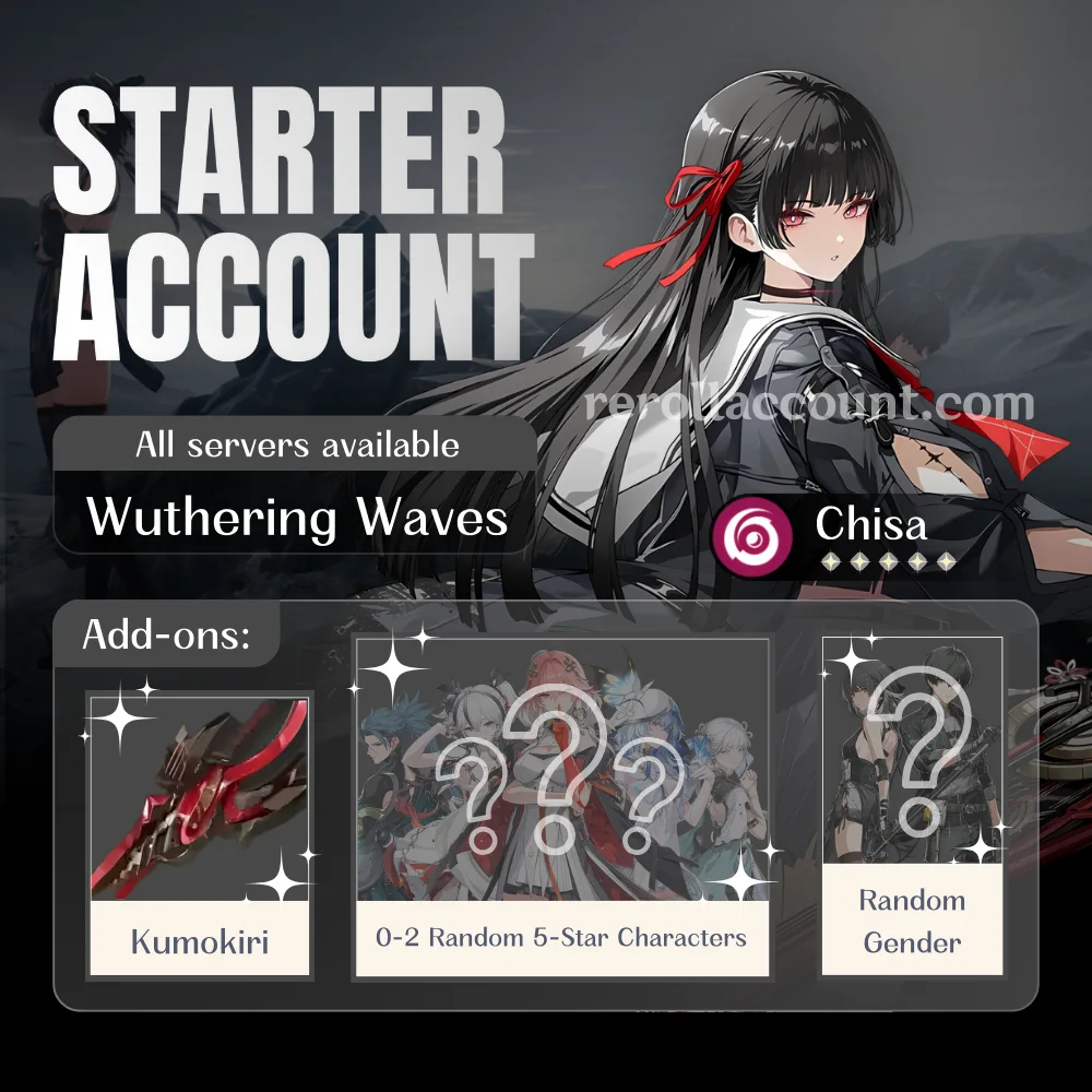 Chisa WuWa Starter Account