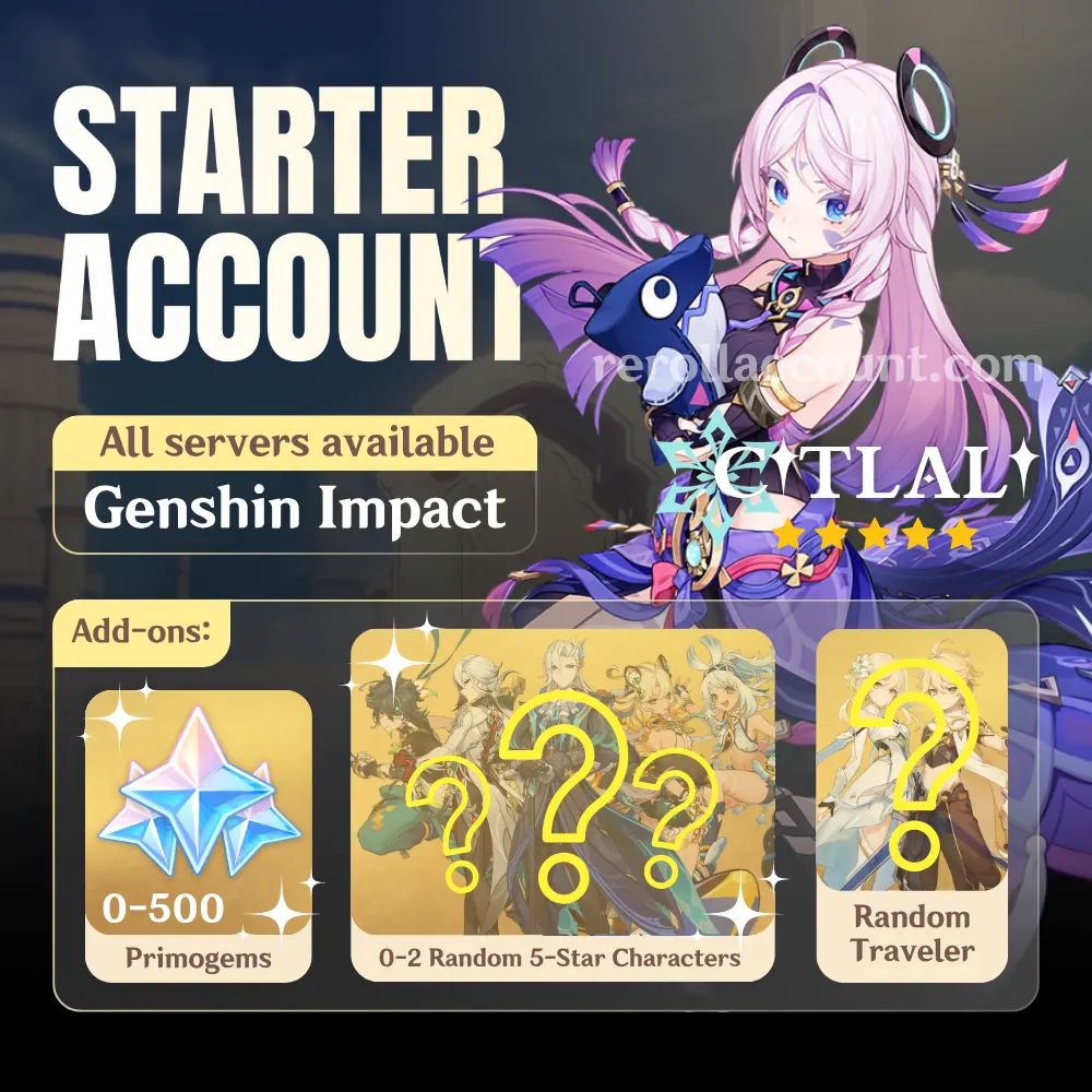 Citlali Genshin Starter Account