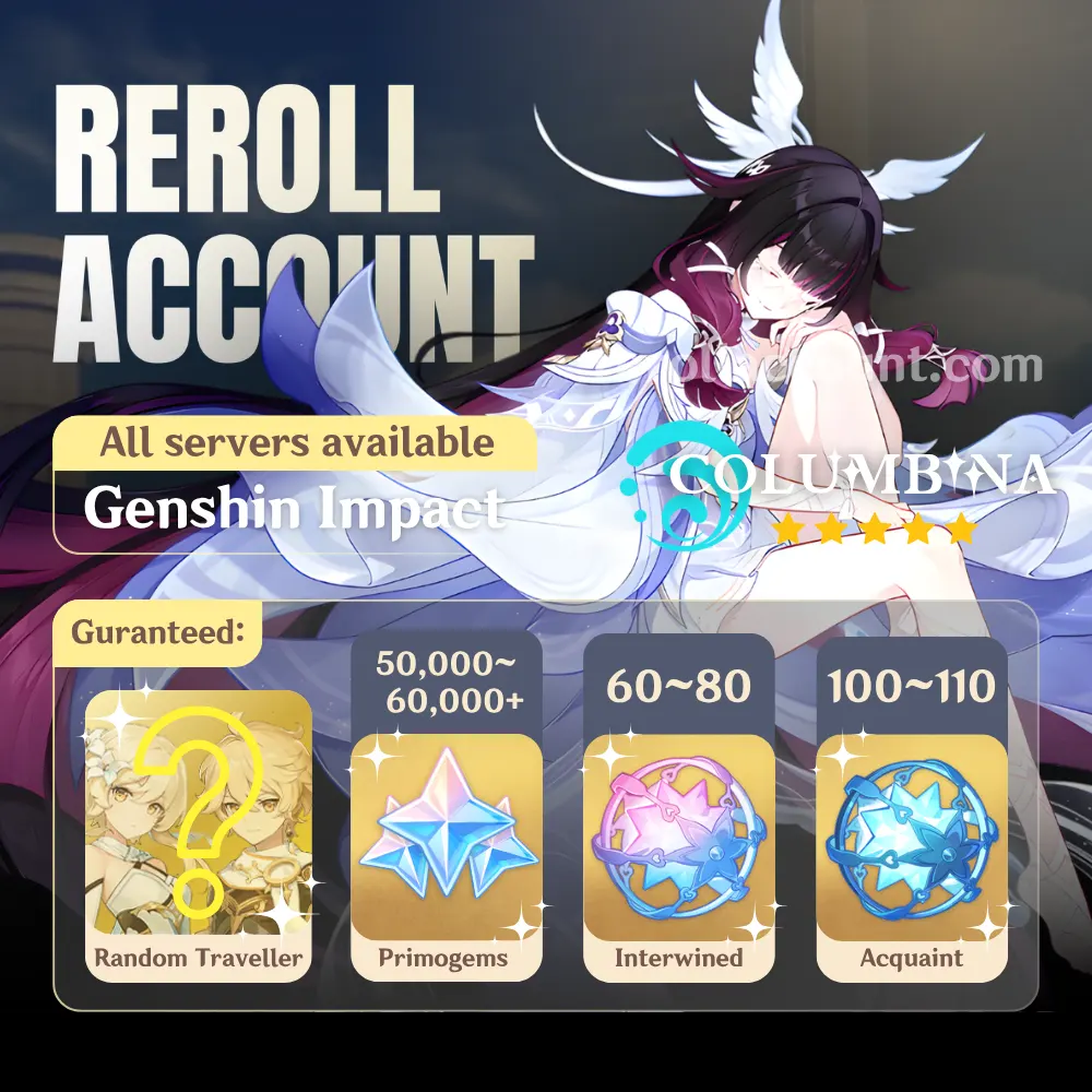 Columbina Genshin Account: Columbina with 48,000+ Primogems