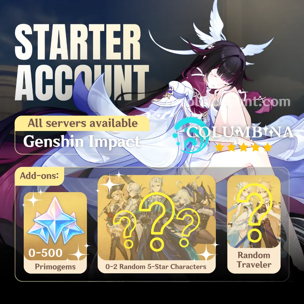 Columbina Genshin Starter Account