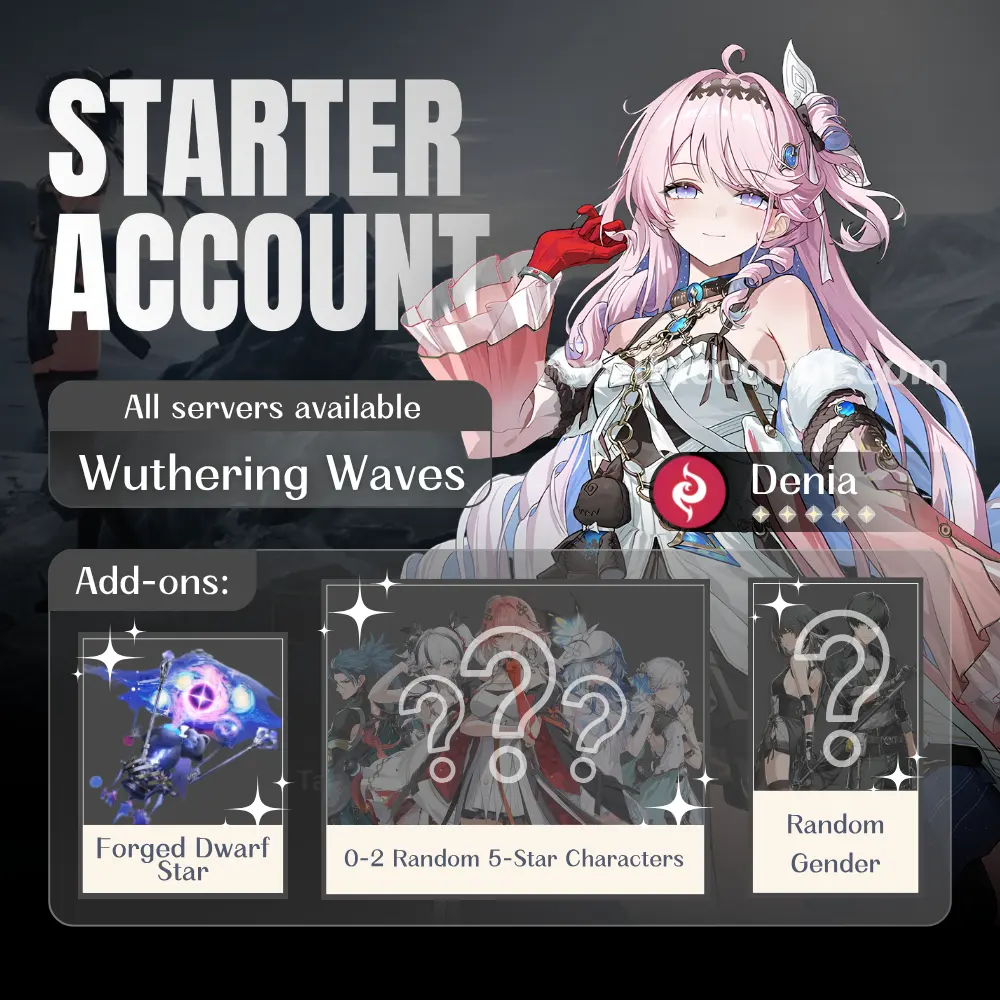 Denia WuWa Starter Account