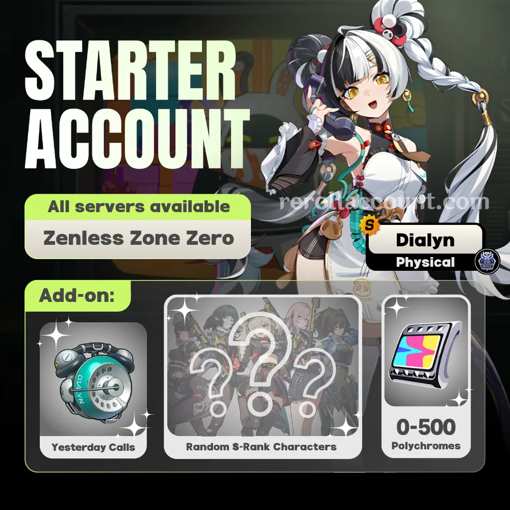 Dialyn Zenless Zone Zero Starter Account