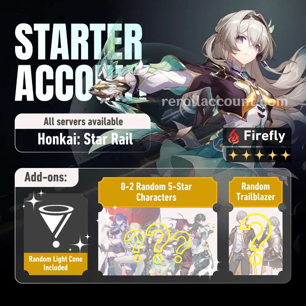 Firefly HSR Starter Account