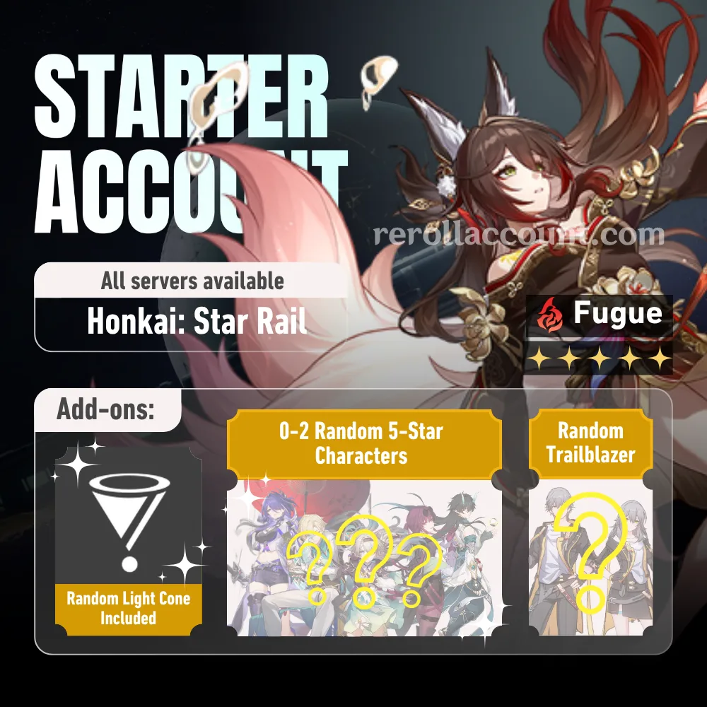 Fugue HSR Starter Account