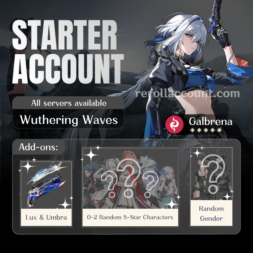 Galbrena WuWa Starter Account