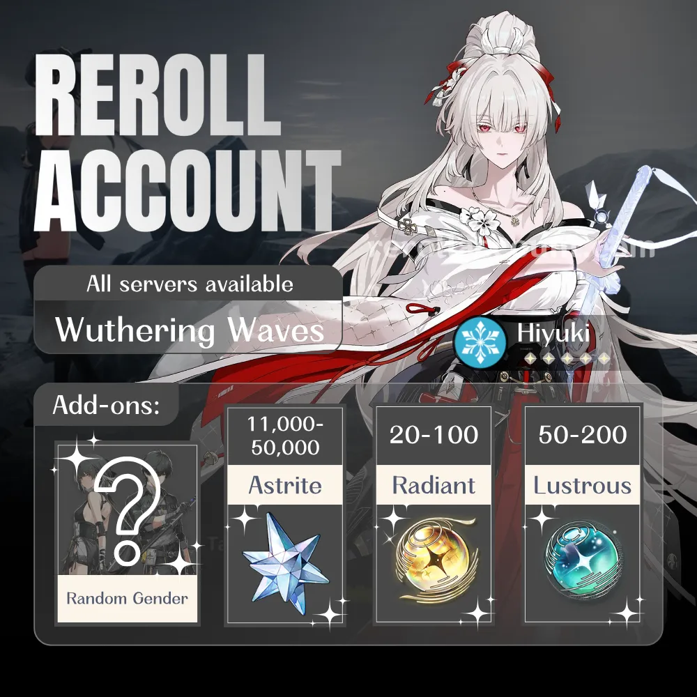Hiyuki WuWa Account: Hiyuki with 50,000+ Astrite