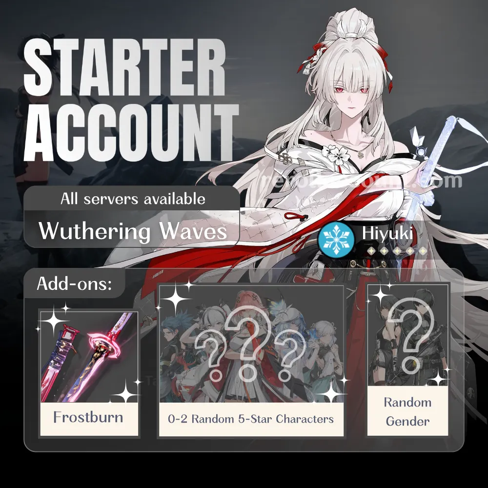 Hiyuki WuWa Starter Account