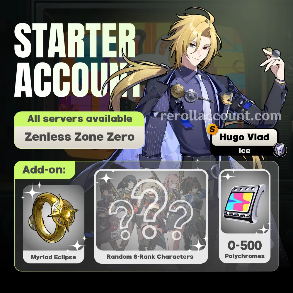 Hugo Vlad Zenless Zone Zero Starter Account