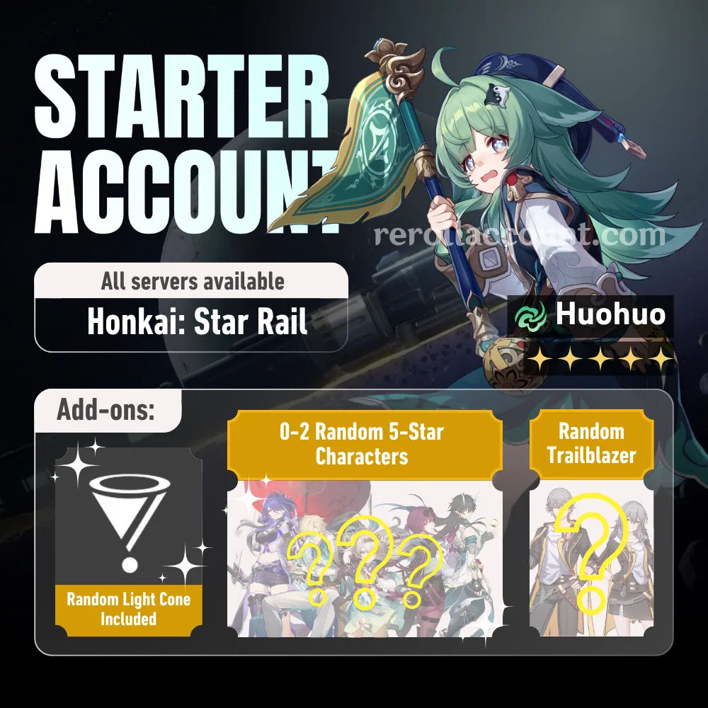 Huohuo HSR Starter Account