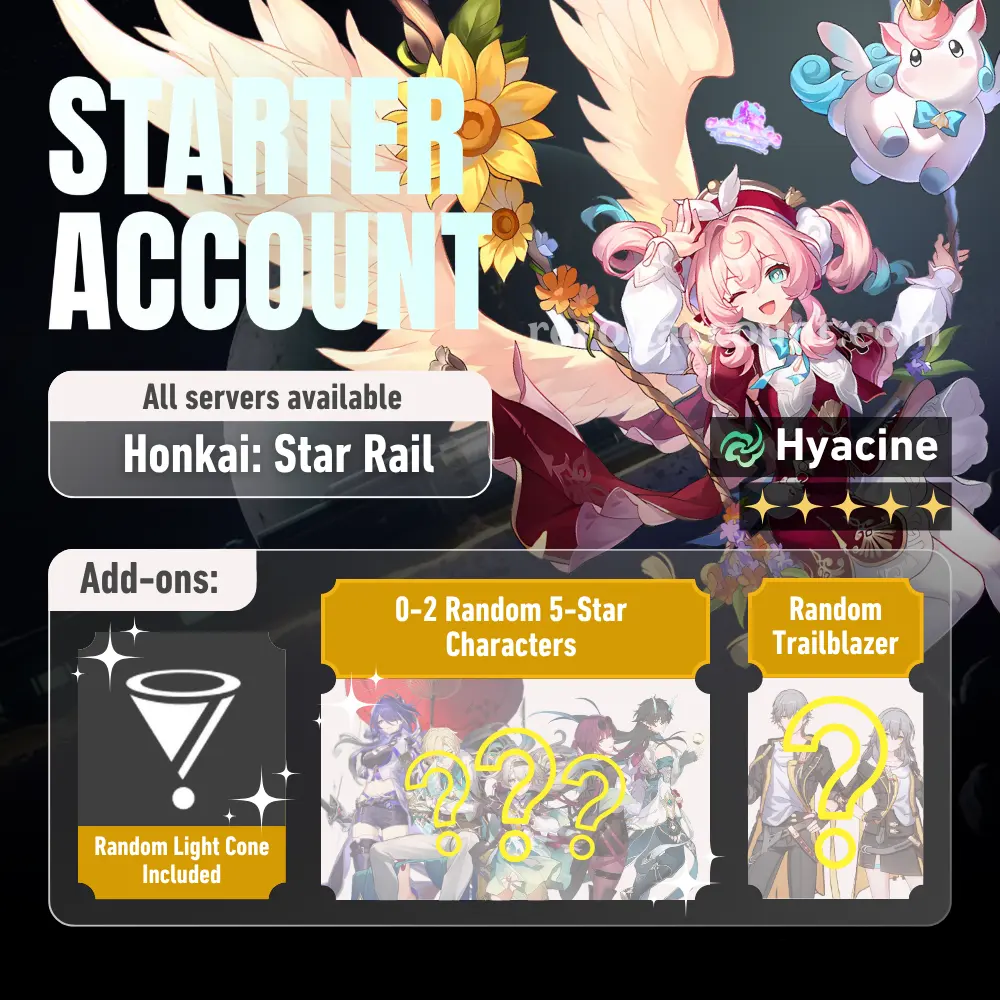 Hyacine Account: Honkai Star Rail Starter Account
