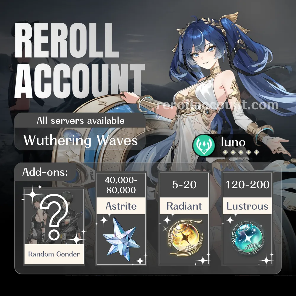 Iuno WuWa Account: Iuno with 50,000+ Astrite