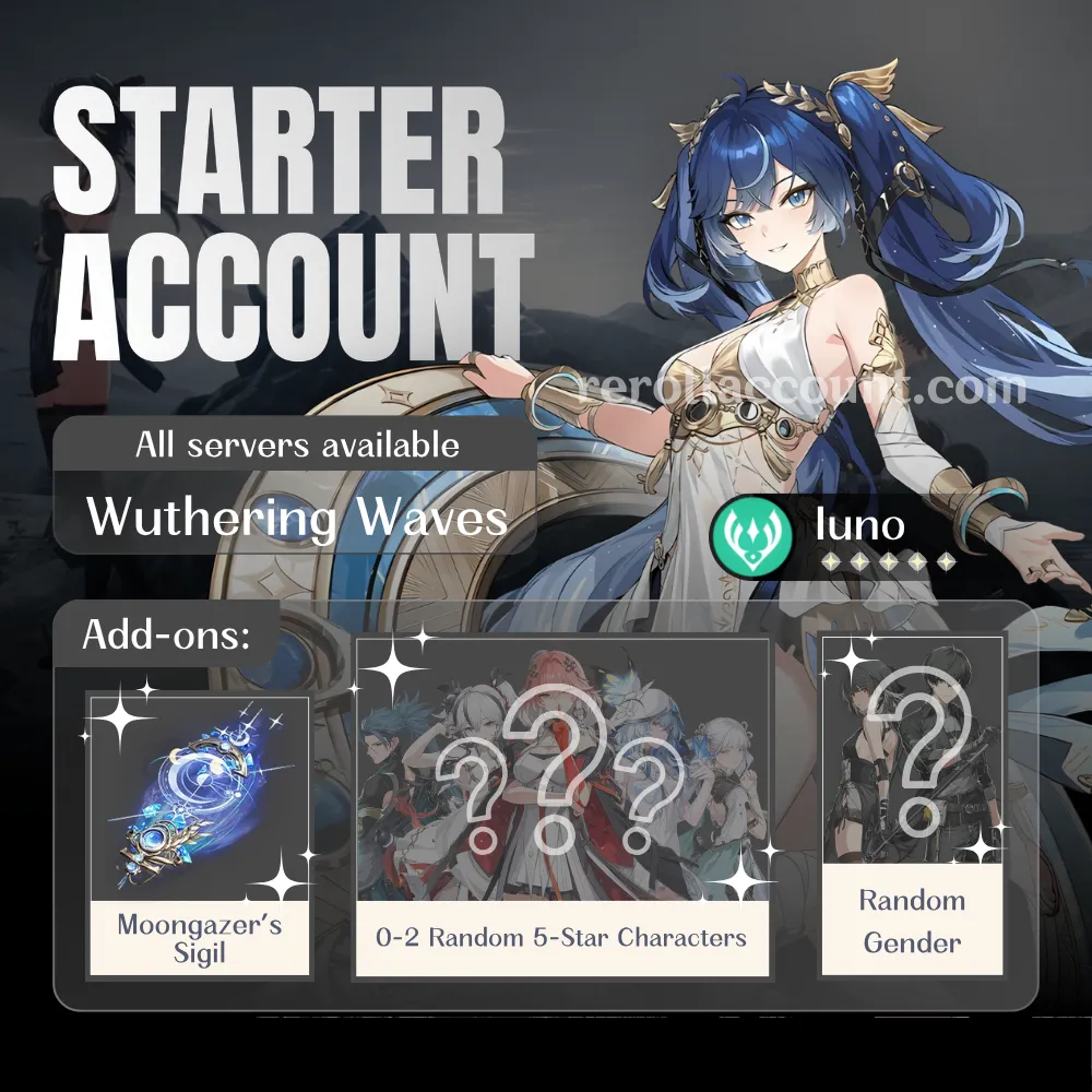 Iuno WuWa Starter Account