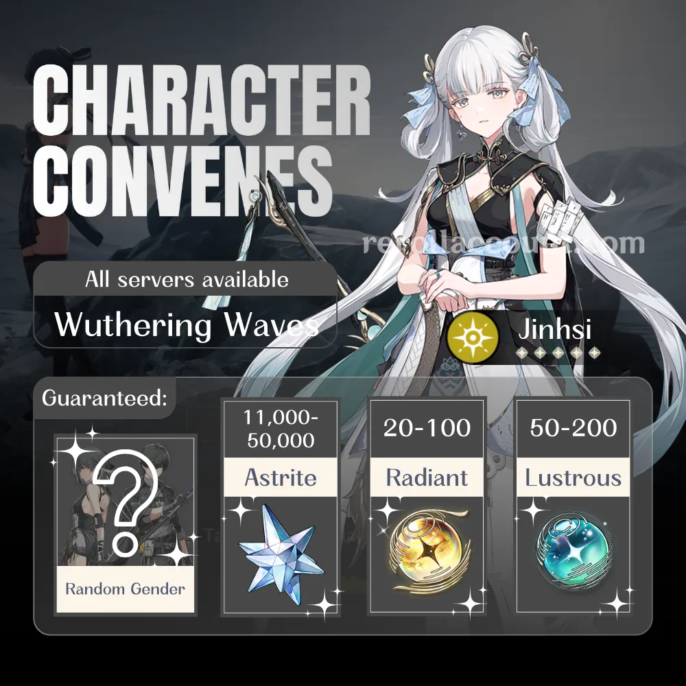 Jinhsi WuWa Account: Jinhsi with 50,000+ Astrite