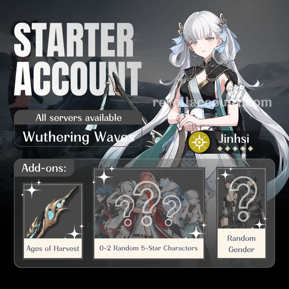 Jinhsi WuWa Starter Account