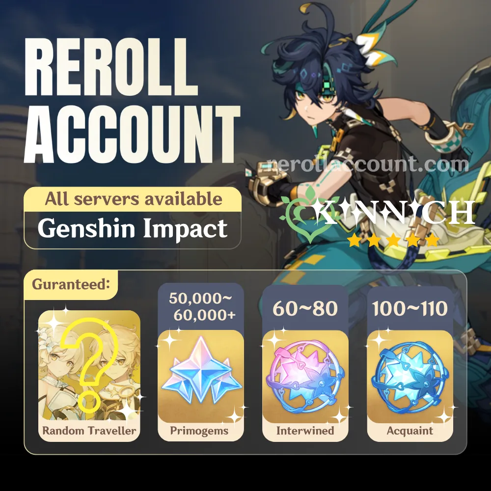 Kinich Genshin Account: Kinich with 48,000+ Primogems