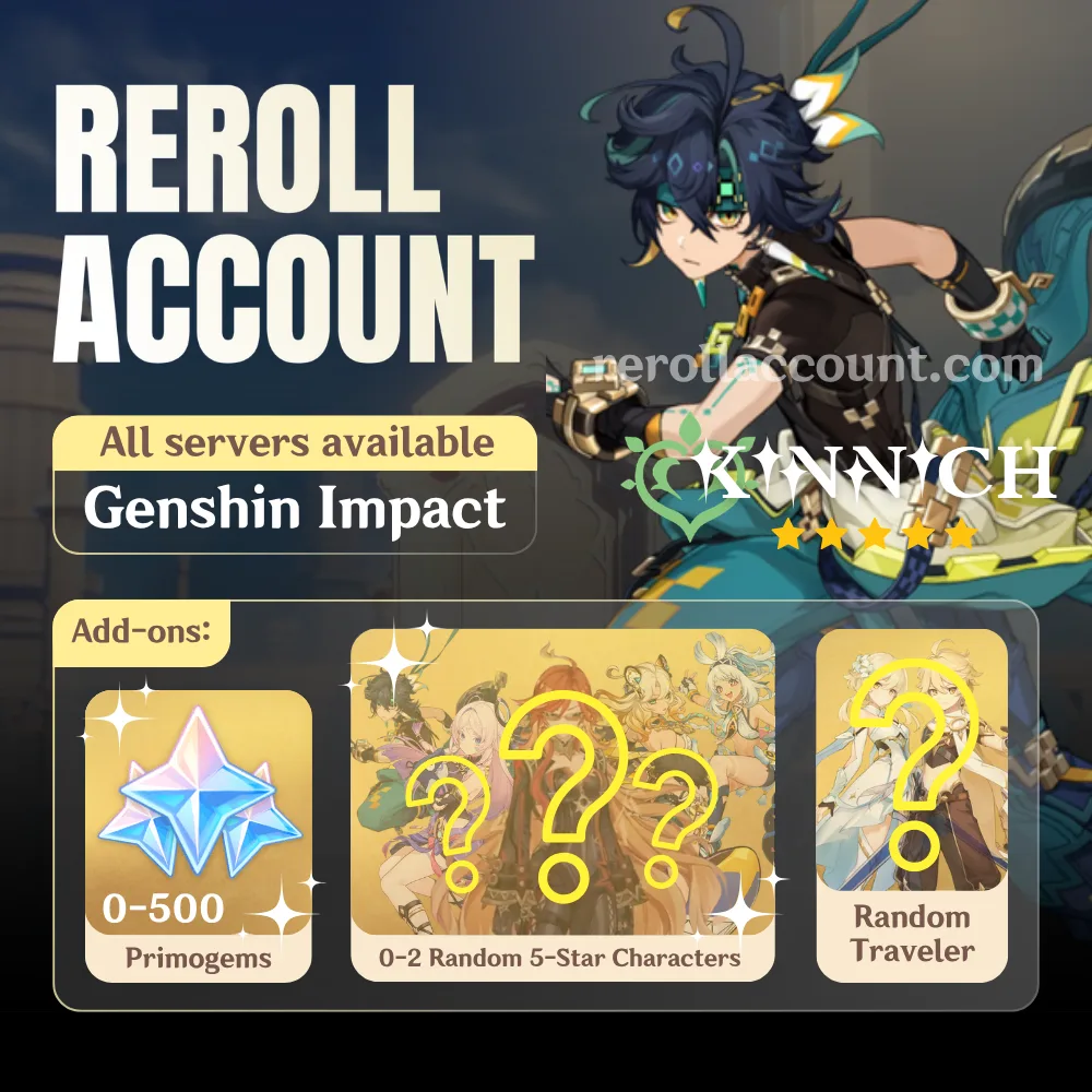 Kinich Genshin Starter Account