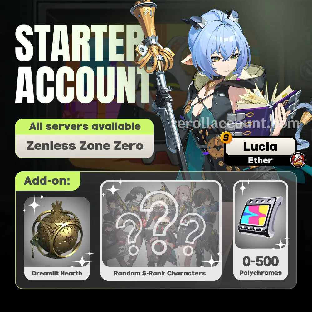 Lucia Elowen Zenless Zone Zero Starter Account