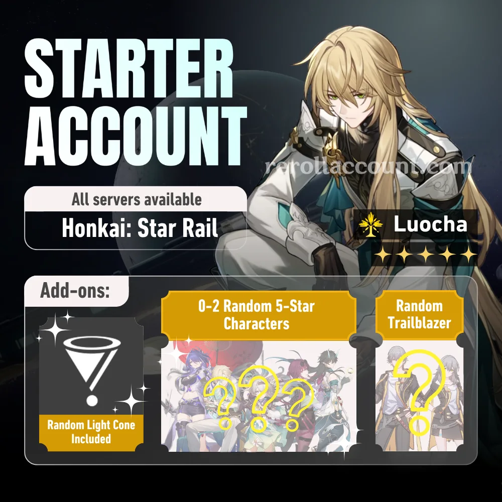 Luocha HSR Starter Account