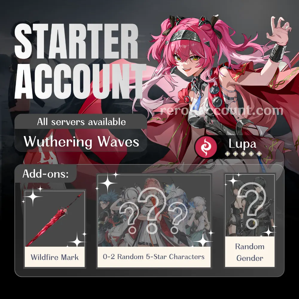 Lupa WuWa Starter Account