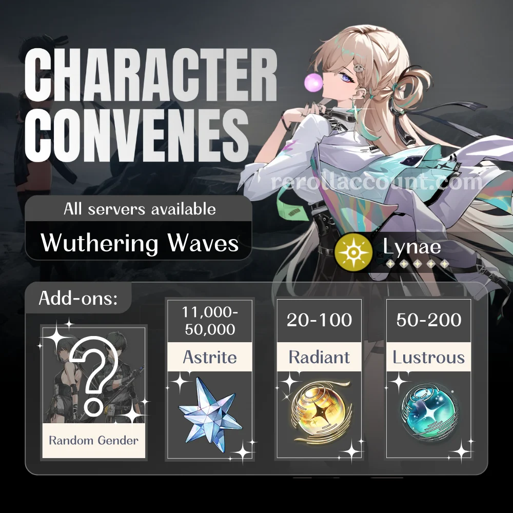Lynae WuWa Account: Lynae with 50,000+ Astrite