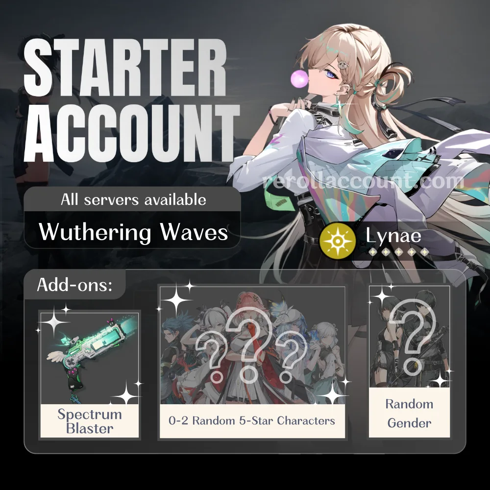 Lynae WuWa Starter Account