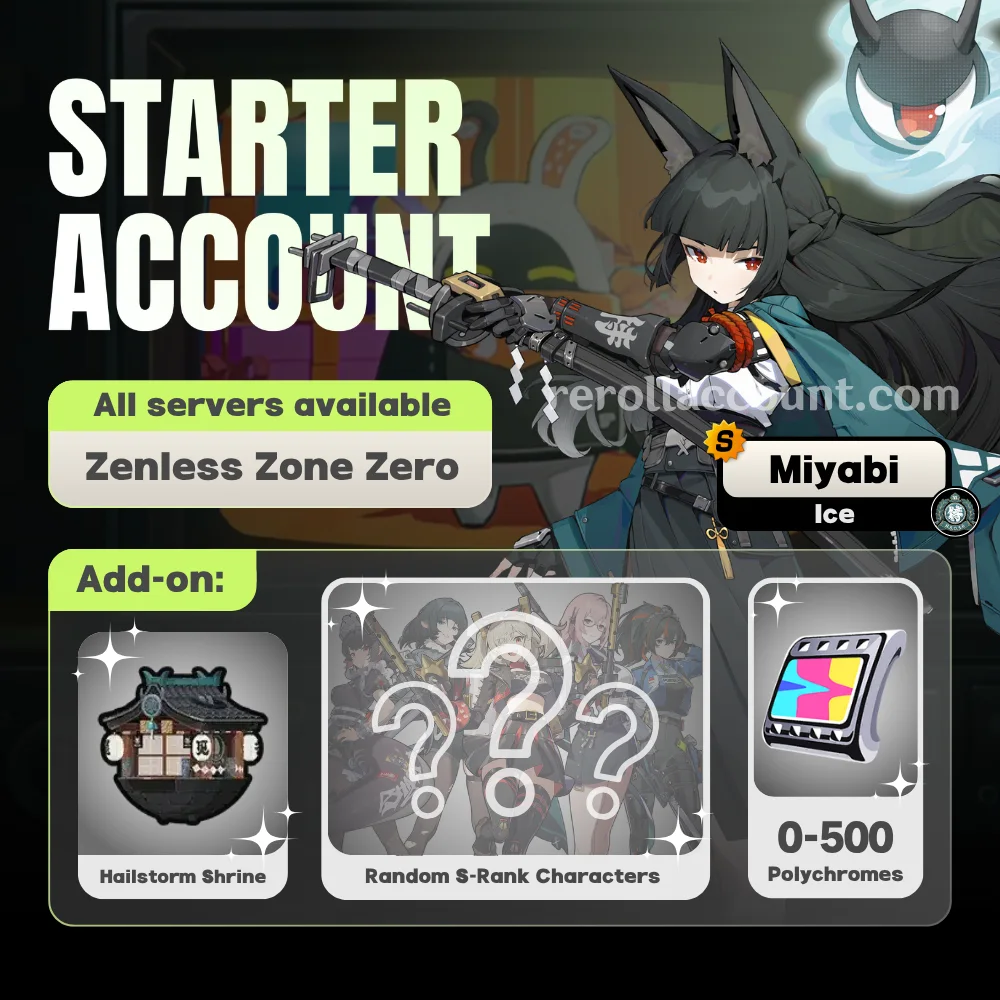 Miyabi Zenless Zone Zero Starter Account