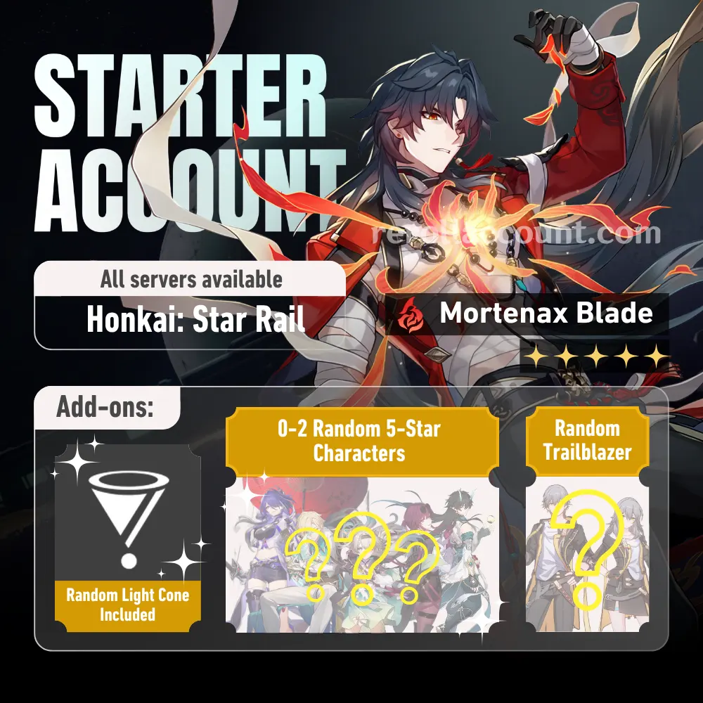 Mortenax Blade HSR Starter Account