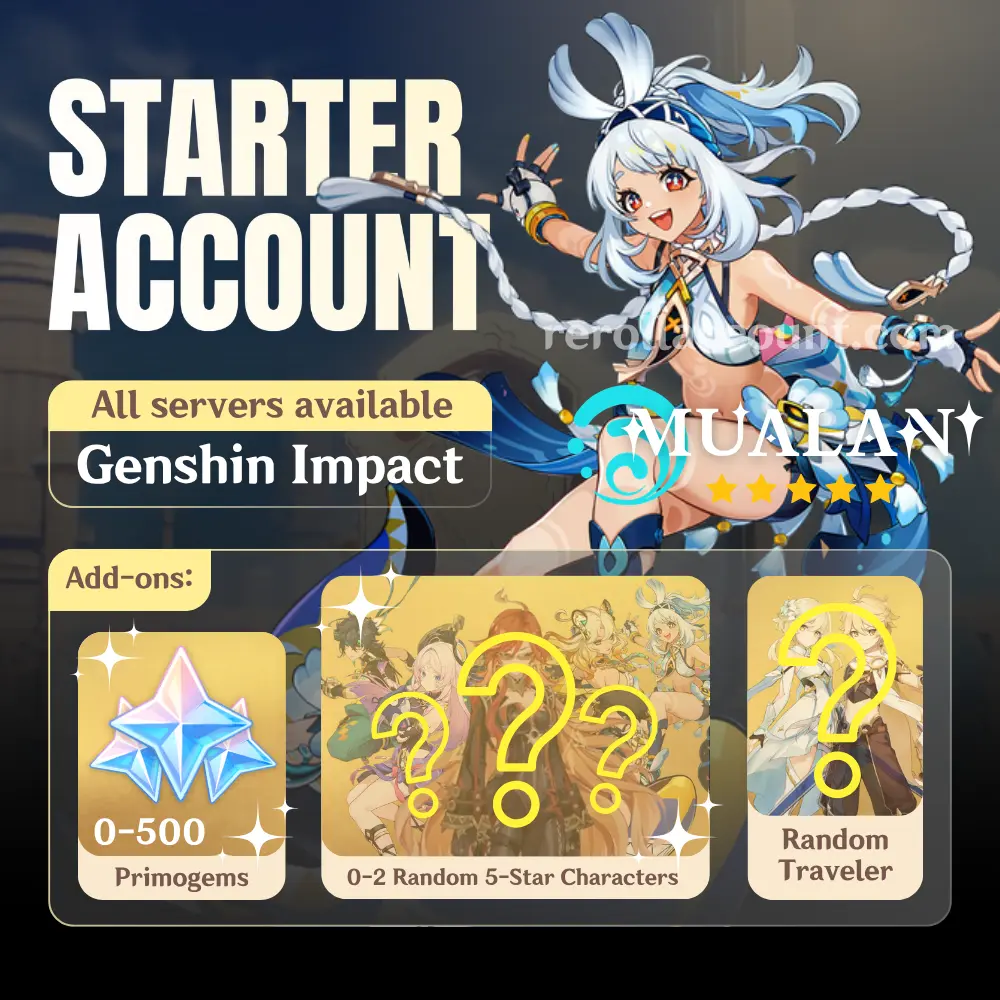 Mualani Genshin Starter Account