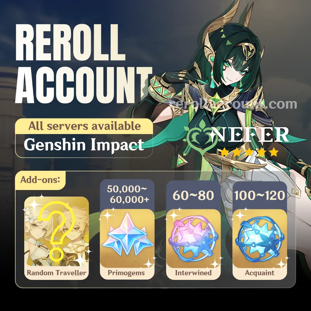 Nefer Genshin Account: Nefer with 48,000+ Primogems