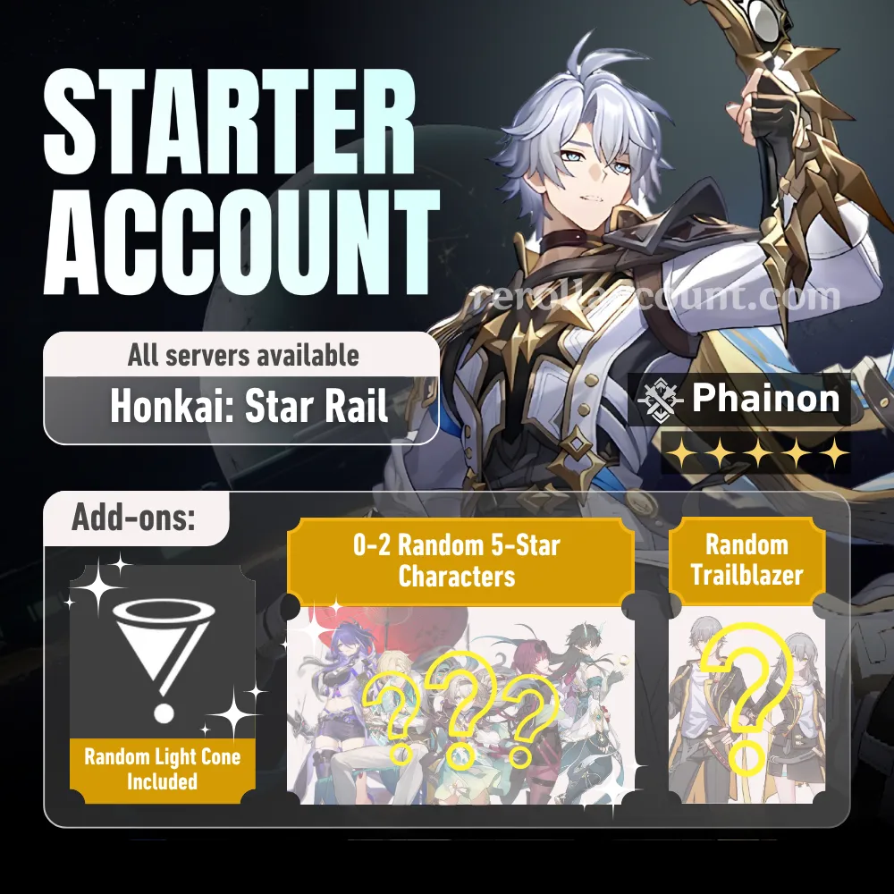 Phainon HSR Starter Account