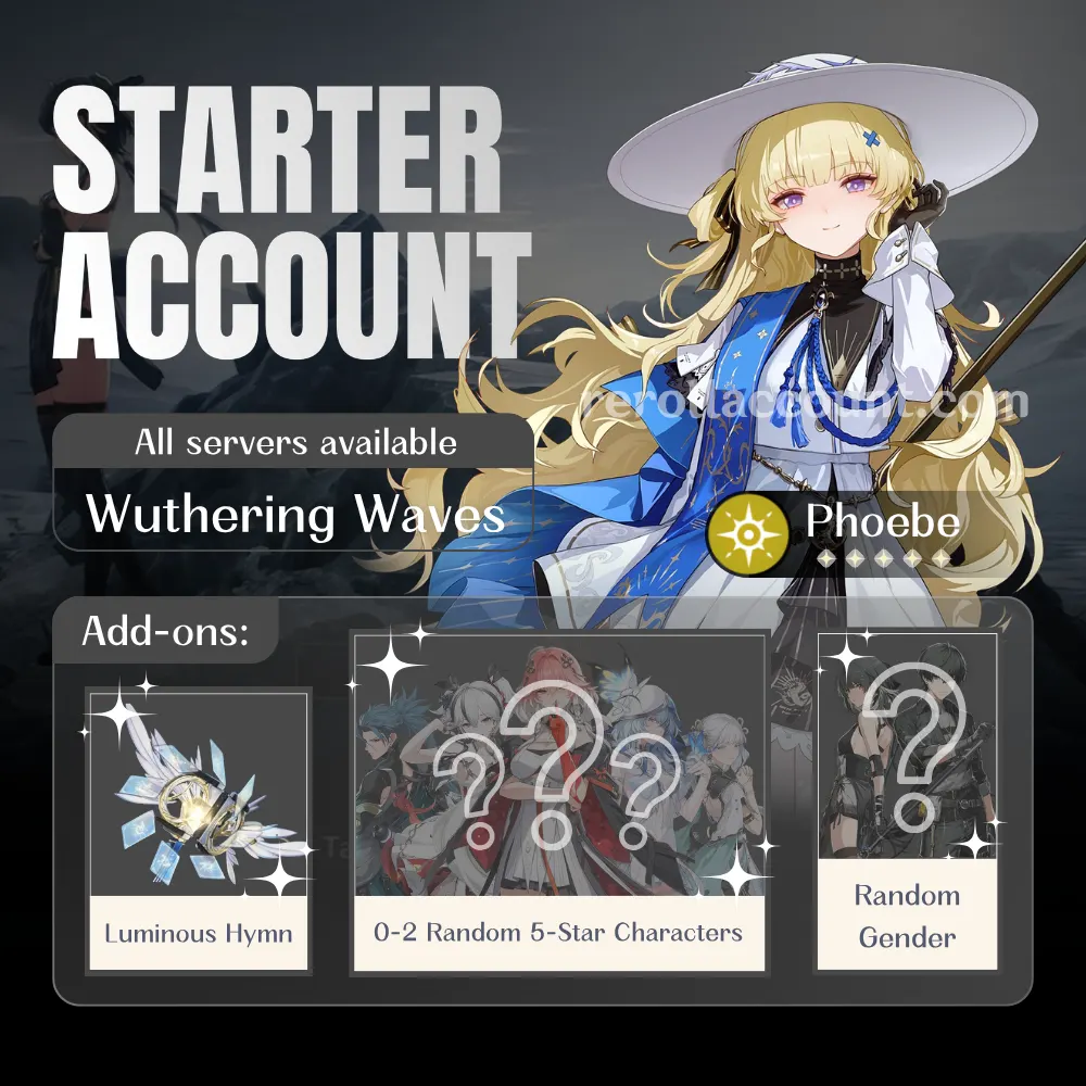 Phoebe WuWa Starter Account