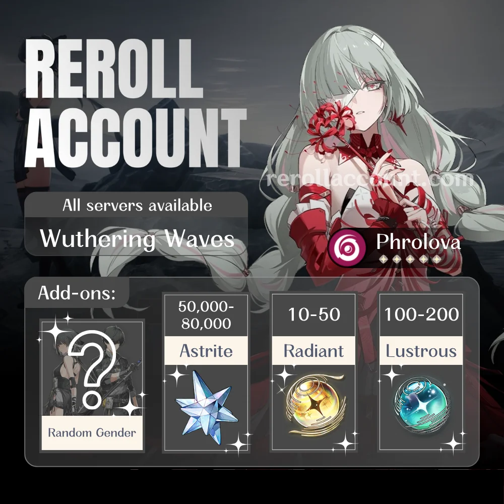 Phrolova WuWa Account: Phrolova with 50,000+ Astrite