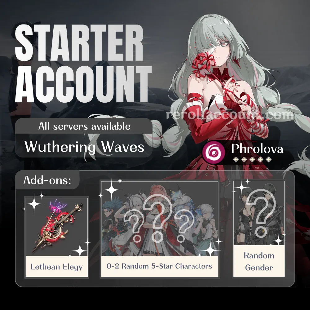 Phrolova WuWa Starter Account