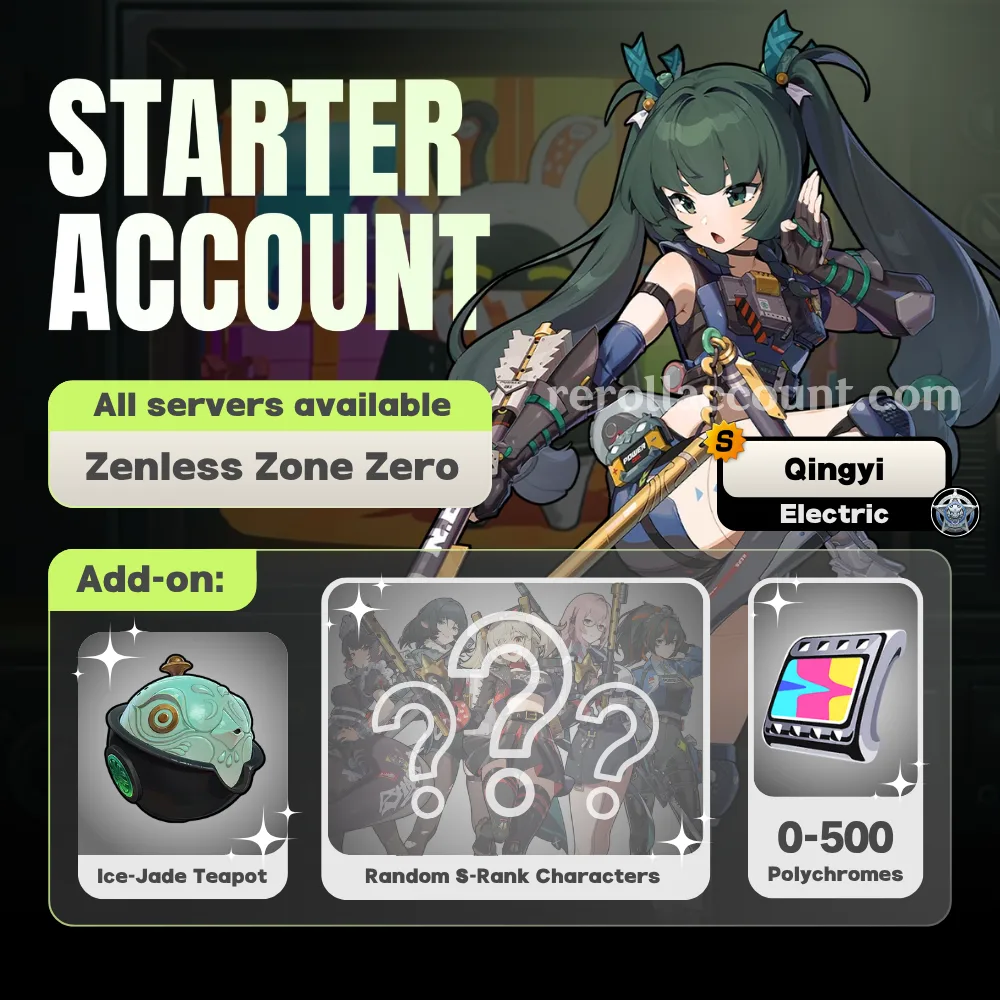 Qingyi Zenless Zone Zero Starter Account