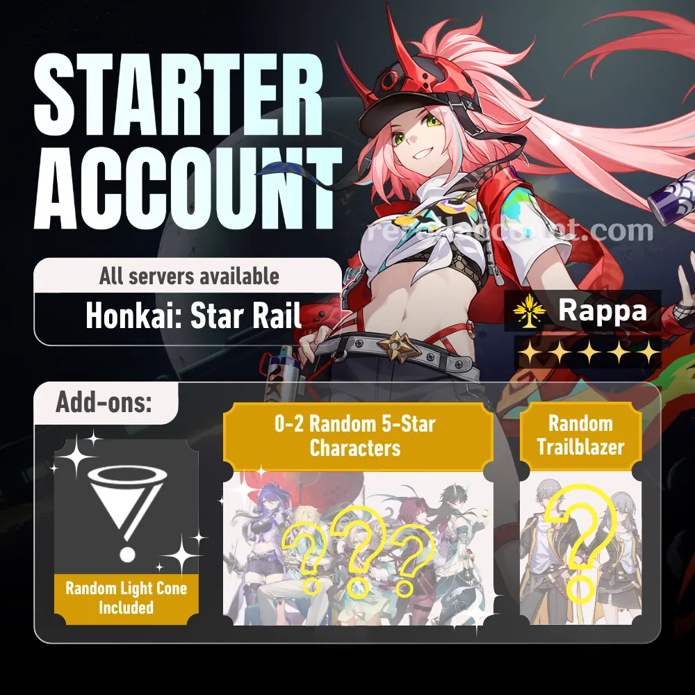 Rappa HSR Starter Account
