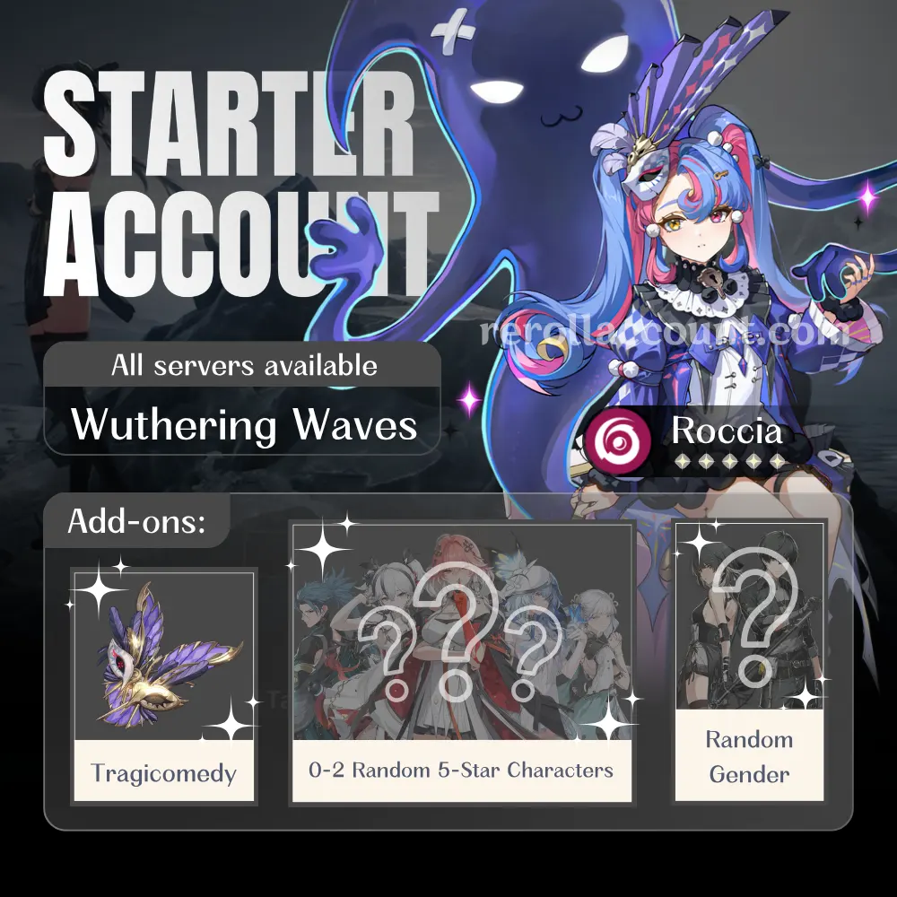 Roccia WuWa Starter Account