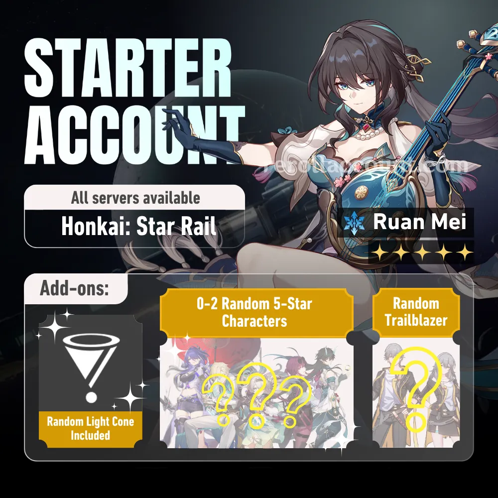 Ruan Mei HSR Starter Account
