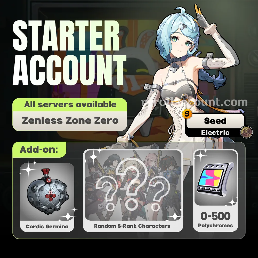 Seed Zenless Zone Zero Starter Account